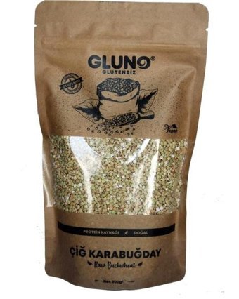Gluno Glutensiz Çiğ Kara Buğday 500 gr