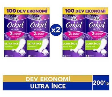 Orkid 50'li Günlük Ped