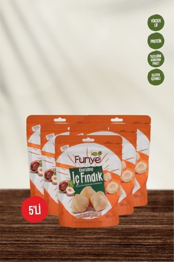 Funye Tane Kavrulmuş Fındık İçi 5x150 gr