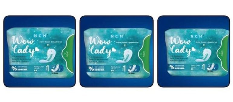 Wow Lady 3 Adet 20'li Günlük Ped