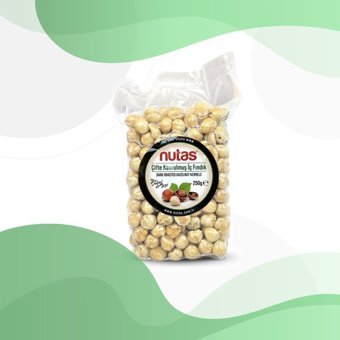 Nutas Tane Çifte Kavrulmuş Fındık İçi 250 gr