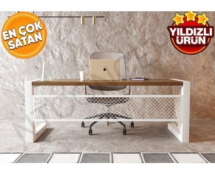 Alfa Ntconcept Masif Ağaç Ofis Ve Çalışma Masası 6