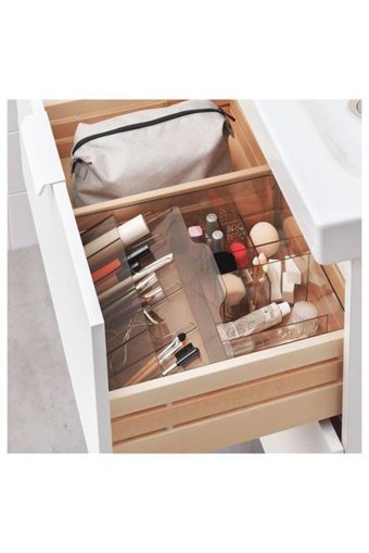 Ikea NGUG330 Çekmece İçi Makyaj Organizeri Füme