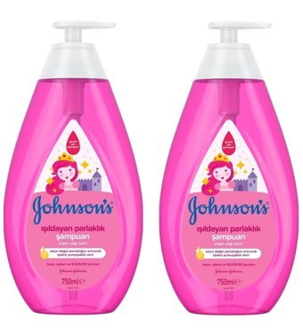 Johnson's Baby Işıldayan Parlaklık Göz Yakmayan Hipoalerjenik İçin Bebek Şampuanı 2x750 ml