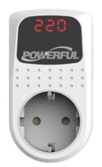 Powerful VP-116 Tekli Soket Kablolu Tekli Akım Korumalı Priz