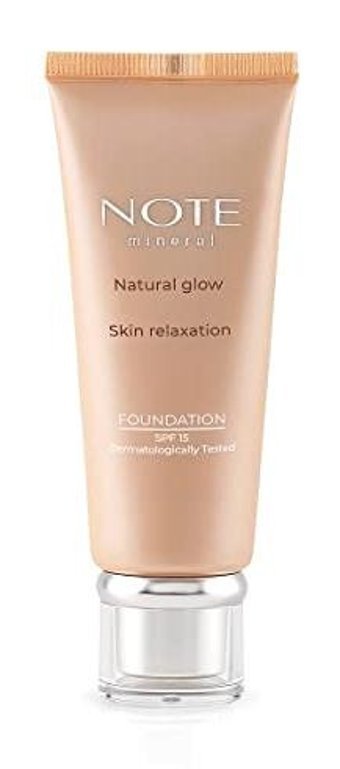 Note Mineral Saten Bitişli 402 Su Bazlı Güneş Koruyuculu Vegan Krem Tüp Fondöten 30 ml