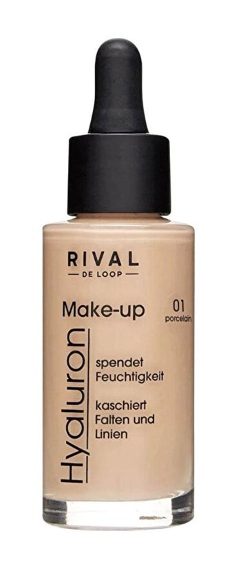 Rival De Loop Hyaluron No:01 Su Bazlı Likit Şişe Fondöten 30 ml