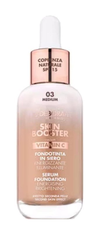Deborah Skin Booster 03 Su Bazlı Güneş Koruyuculu Likit Şişe Fondöten 30 ml