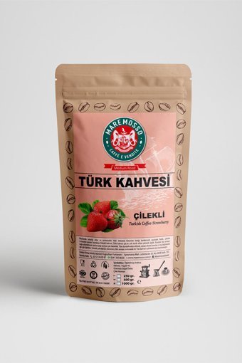 Mare Mosso Çilekli Orta Kavrulmuş Türk Kahvesi 250 gr