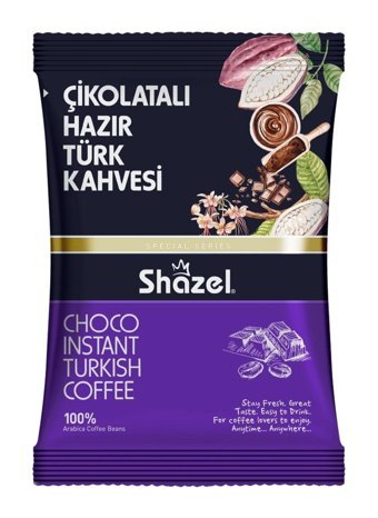 Shazel Çikolatalı Türk Kahvesi 2x100 gr