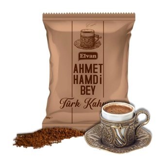 Ahmet Hamdi Bey Sade Orta Kavrulmuş Türk Kahvesi 100 gr
