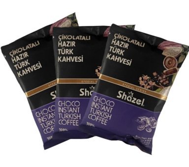 Shazel Çikolatalı Türk Kahvesi 3x100 gr