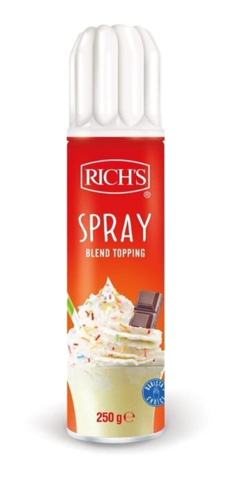 Rich's Blend Topping Sprey Pasta Kreması 12x250 gr