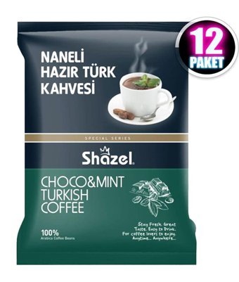 Shazel Naneli Türk Kahvesi 12x100 gr