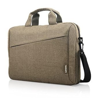 Lenovo T210 Gözlü Su Geçirmez Polyester 15.6 inç Laptop Çantası Kahverengi