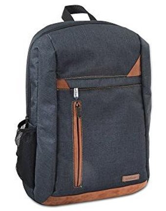 Addison 300492 Tekstil 15.6 inç Sırt Laptop Çantası Gri