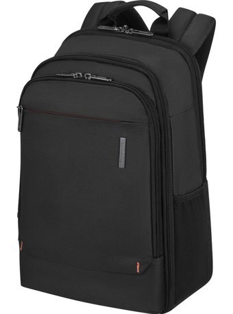 Samsonite KI3-09-003 Gözlü Polyester 14.1 inç Sırt Laptop Çantası Siyah