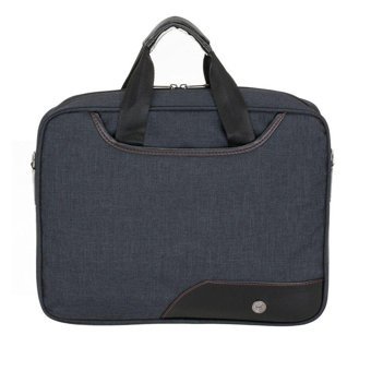 Plm Rico Gözlü Polyester 14 inç Laptop Çantası Siyah