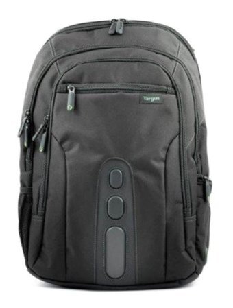 Targus TBB Eco Spruce Gözlü Plastik 15.6 inç Sırt Laptop Çantası Siyah