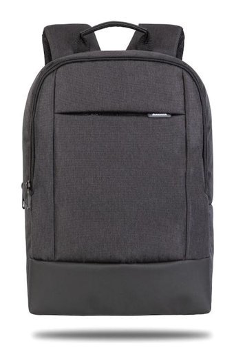Classone BP-TW1704 Gözlü Su Geçirmez Tekstil 17 inç Sırt Laptop Çantası Gri