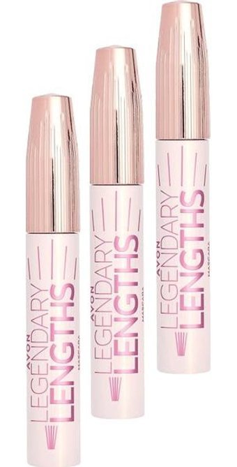 Avon Legendary Lengths Uzunluk Veren Siyah Maskara 3'lü