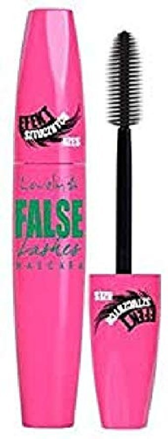 Lovely False Lash Hacim Veren Siyah Maskara