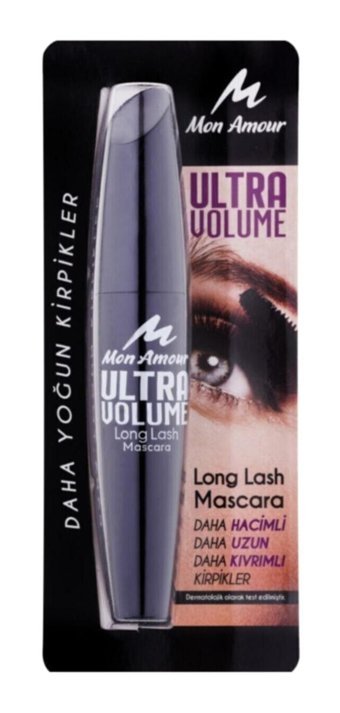 Mon Amour Ultra Hacim Veren Siyah Maskara