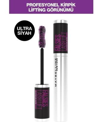 Maybelline New York Falsies Lash Lift Hacim Veren Extra Black Maskara