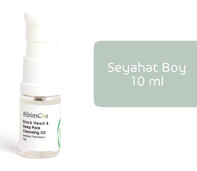 Bibimcos Blackhead & Deep Pore Tüm Ciltler İçin Yüz Temizleme Yağı 10 ml