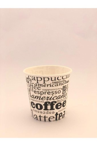 DemCup Baskılı Karton Bardak 50'li