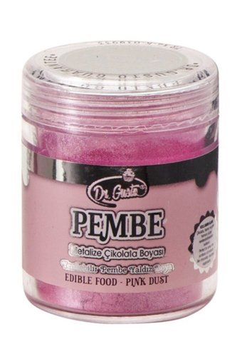 Dr. Gusto Yenilebilir Pembe Toz Gıda Boyası 10 gr