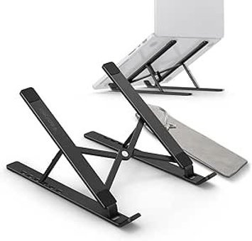 Spigen LD201 Hareketli Katlanabilir Dikey Ayarlanabilir Taşınabilir Ayaklı Laptop Standı