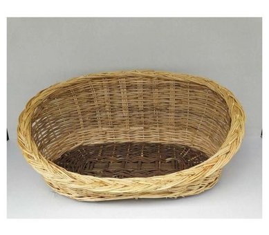 Öz Gazi 55 cm Sepet Kedi Yatağı Kahverengi