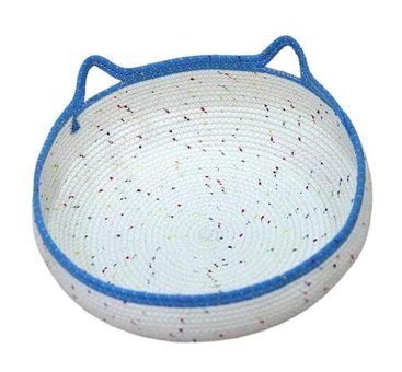 Magideal Suntek 35 x 13 cm Sepet Kedi Yatağı Beyaz