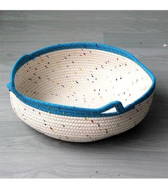 Magideal Suntek 35 x 13 cm Sepet Kedi Yatağı Beyaz