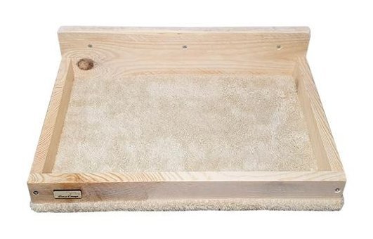 Barış Dizayn 40 cm Sepet Kedi Yatağı Bej