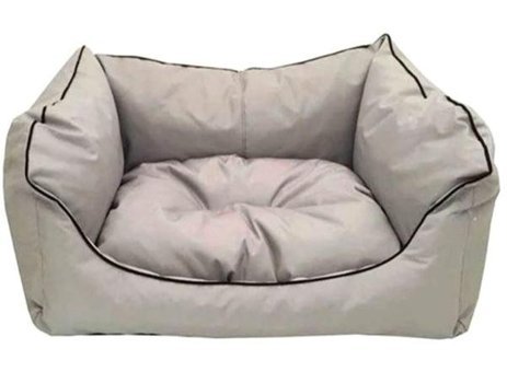 Catmozz Yıkanabilir 60 x 50 cm Sepet Kedi Yatağı Gri