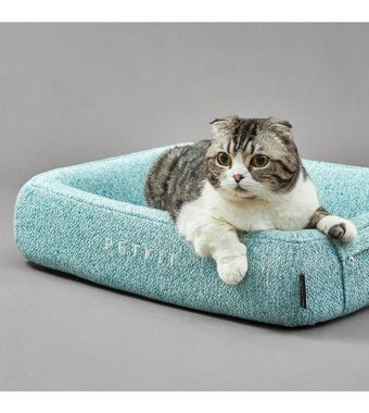 Petkit 51 x 39 x 10.5 cm Sepet Kedi Yatağı Mavi