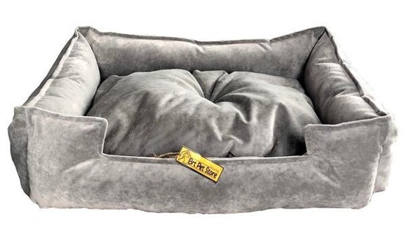 Brt Pet 60 x 45 cm Sepet Kedi Yatağı Gri