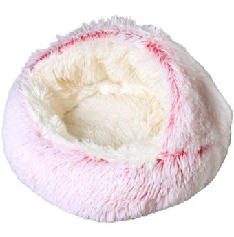 Summer Love Yıkanabilir 50 cm Sepet Kedi Yatağı Pembe