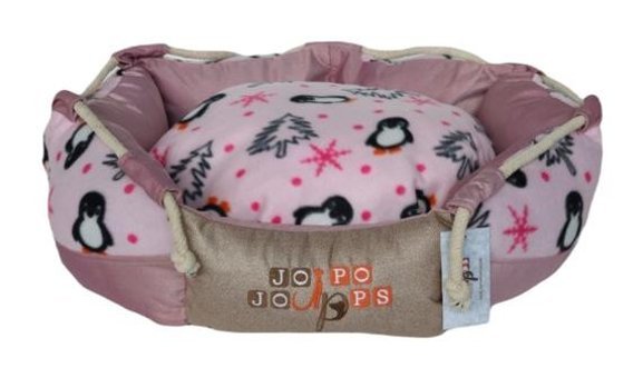 Jojo Pops Rope No 34 35 x 50 cm Sepet Kedi Yatağı Açık Gri