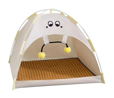 Magideal Suntek 40 x 40 x 38 cm Sepet Kedi Yatağı Beyaz