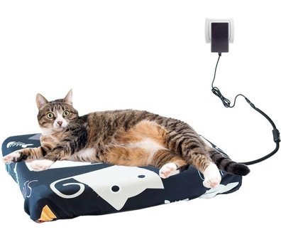 Powertec 45 x 45 cm Simit Kedi Yatağı Çok Renkli