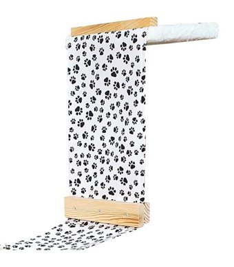 Barış Dizayn 135 x 20 cm Sepet Kedi Yatağı Ahşap - Beyaz