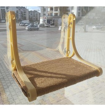 Tineke Vantuzlu 35 x 35 x35 cm Sepet Kedi Yatağı Bej