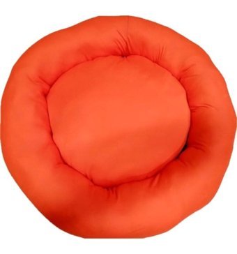 Bio Sand 50 cm Simit Kedi Yatağı Kırmızı - Turuncu
