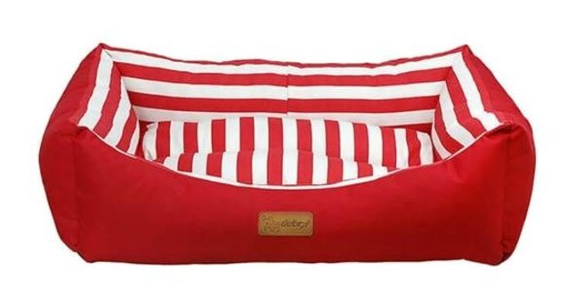 Dubex 50 x 38 cm Sepet Kedi Yatağı Kırmızı