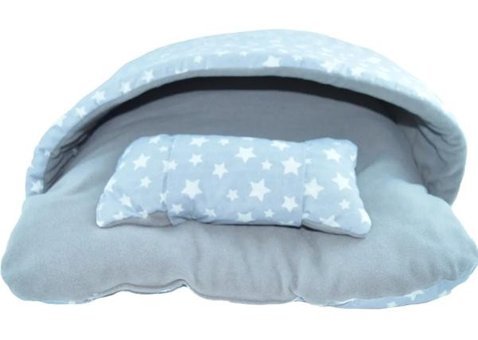 Patiderm 50 cm Üstü Kapalı Kedi Yatağı Kırmızı