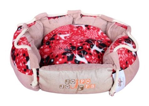 Jojo Pops Rope No 39 Yıkanabilir 35 x 50 cm Sepet Kedi Yatağı Açık Gri