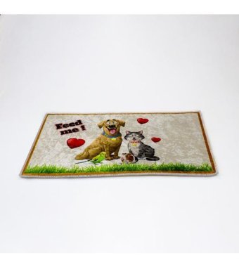Alas 53 x 30 cm Üstü Kapalı Kedi Yatağı Gri